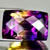 28.02 Ct. Clean Hydrothermal Bi Color Ametrine Bolivia