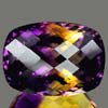 39.71 Ct. Clean Cushion Checkerboard Bi Color Ametrine