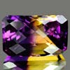 31.48 Ct. Clean Hydrothermal Bi Color Ametrine Bolivia