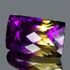 31.20 Ct. Clean Hydrothermal Bi Color Ametrine Unheated