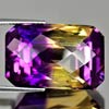 Unheated 28.44 Ct. Clean Hydrothermal Bi Color Ametrine