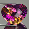 Unheated 38.50 Ct. Clean Hydrothermal Bi Color Ametrine