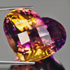 Unheated 48.90 Ct. Clean Hydrothermal Bi Color Ametrine