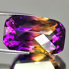 Unheated 33.15 Ct. Clean Hydrothermal Bi Color Ametrine
