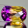 Unheated 32.55 Ct. Clean Hydrothermal Bi Color Ametrine
