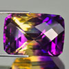 Unheated 35.75 Ct. Clean Hydrothermal Bi Color Ametrine