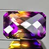 Unheated 36.81 Ct. Clean Hydrothermal Bi Color Ametrine