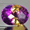 Unheated 32.50 Ct. Clean Hydrothermal Bi Color Ametrine