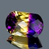 27.29 Ct. Clean Hydrothermal Bi Color Ametrine Unheated