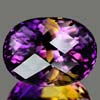 28.59 Ct. Clean Oval Checkerboard Bi Color Ametrine