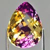 Unheated 23.70 Ct. Clean Hydrothermal Bi Color Ametrine