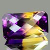 28.75 Ct. Clean Hydrothermal Bi Color Ametrine Unheated