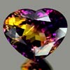 38.06 Ct. Clean Hydrothermal Bi Color Ametrine Unheated