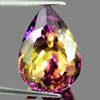 25.40 Ct. Clean Pear Hydrothermal Bi Color Ametrine Unheated
