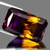 40.92 Ct. Clean Hydrothermal Bi Color Ametrine Unheated