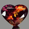 47.91 Ct. Clean Hydrothermal Bi Color Ametrine Heart Shape Unheated