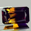 41.26 Ct. Clean Hydrothermal Bi Color Ametrine Octagon Shape Unheated