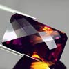 45.37 Ct. Clean Octagon Checkerboard Hydrothermal Bi Color Ametrine