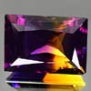 35.47 Ct. Clean Baguette Hydrothermal Bi Color Ametrine
