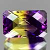 31.49 Ct. Clean Octagon Hydrothermal Bi Color Ametrine