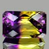 35.96 Ct. Clean Octagon Hydrothermal Bi Color Ametrine