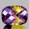 42.41 Ct. Clean Cushion Hydrothermal Bi Color Ametrine