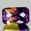 32.26 Ct. Clean Octagon Hydrothermal Bi Color Ametrine