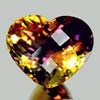 36.99 Ct. Clean Heart Hydrothermal Bi Color Ametrine