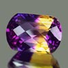 34.15 Ct. Clean Fancy Hydrothermal Bi Color Ametrine