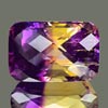 40.14 Ct. Clean Octagon Hydrothermal Bi Color Ametrine