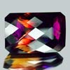 53.75 Ct. Clean Octagon Checkerboard Hydrothermal Bi Color Ametrine