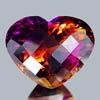 48.70 Ct. Clean Heart Hydrothermal Bi Color Ametrine