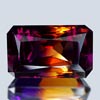 42.88 Ct. Clean Octagon Hydrothermal Bi Color Ametrine