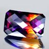 42.25 Ct. Clean Octagon Checkerboard Hydrothermal Bi Color Ametrine