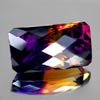 33.50 Ct. Clean Octagon Checkerboard Hydrothermal Bi Color Ametrine 33.50 Ct. Clean Octagon Checkerboard Hydrothermal Bi Color Ametrine