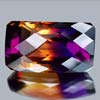 33.95 Ct. Clean Octagon Checkerboard Hydrothermal Bi Color Ametrine