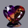 60.55 Ct. Clean Heart Hydrothermal Bi Color Ametrine