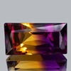 28.19 Ct. Clean Baguette Hydrothermal Bi Color Ametrine 28.19 Ct. Clean Baguette Hydrothermal Bi Color Ametrine