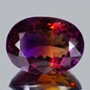 46.16 Ct. Clean Oval Hydrothermal Bi Color Ametrine 46.16 Ct. Clean Oval Hydrothermal Bi Color Ametrine