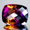 45.59 Ct. Clean Cushion Checkerboard Hydrothermal Bi Color Ametrine