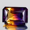 35.76 Ct. Clean Octagon Hydrothermal Bi Color Ametrine
