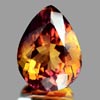 34.09 Ct. Clean Pear Hydrothermal Bi Color Ametrine Gem