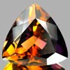 38.02 Ct. Clean Trilliant Hydrothermal Bi Color Ametrine Unheated