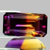 29.36 Ct. Clean Octagon Hydrothermal Bi Color Ametrine