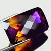 35.36 Ct. Clean Octagon Checkerboard Hydrothermal Bi Color Ametrine