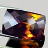 31.85 Ct. Clean Baguette Checkerboard Hydrothermal Bi Color Ametrine Gem