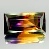 26.30 Ct. Clean Baguette Hydrothermal Bi Color Ametrine