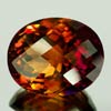 53.80 Ct. Clean Oval Checkerboard Hydrothermal Bi Color Ametrine