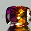 39.24 Ct. Clean Cushion Hydrothermal Bi Color Ametrine Unheated