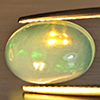 Natural Multi-Color Play Of Colour Opal Gemstone 3.59 Ct. Oval Cabochon Shape 12.4 x 9.1 Mm Natural Multi-Color Play Of Colour Opal Gemstone 3.59 Ct. Oval Cabochon Shape 12.4 x 9.1 Mm